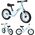 Rowerek biegowy Nils Extreme RB100 BLUE NILS FUN 13050648 5907695544466