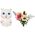LeanToys Lalka Dla Dzieci Emily Długie Włosy Biały Kotek 13053162 5905679070000
