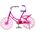 LeanToys Lalka na Rowerze Plastikowa Różowa 13053236 5905515355568