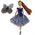 LeanToys Lalka Dla Dzieci Emily Huśtawka Kwiaty 13053282 5905515359887