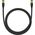 Baseus Kabel sieciowy w oplocie kat. 8 Baseus Ethernet RJ45, 40Gbps, 1m (czarny) 13123412 6932172646776