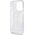 Guess Guess GUHMP15LHRSGSD iPhone 15 Pro 6.1" przezroczysty/transparent hardcase Ring Stand Script Glitter MagSafe 13171309 3666339156626