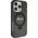 Guess Guess GUHMP15XHRSGSK iPhone 15 Pro Max 6.7" czarny/black hardcase Ring Stand Script Glitter MagSafe 13171323 3666339156350