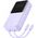 Powerbank Joyroom Joyroom JR-PBC06 z wbudowanymi kablami USB-C / Lightning 30W 10000mAh - fioletowy 13217626 6956116776473