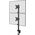 Maclean Uchwyt biurkowy na 2 monitory 13" - 27" (MC-966) 13229831 5902211133254