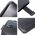 OEM Skórzana uniwersalna wsuwka z pull-up - ROYAL / czarny - Rozmiar 2XL+tall - SAMSUNG S21 ULTRA / HUAWEI P Smart 2021 / XIAOMI Redmi 12 / OPPO A98 5G 13231952 5903396224119