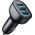 Ładowarka Joyroom Ładowarka samochodowa Joyroom JR-CCD03 3.4A z wyświetlaczem 3x USB-A - czarna 13239218 6941237112002