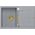 Zlewozmywak Owen OWEN 111 GraniteQ zlewozmywak z syfonem Push 2 Open 1-komorowy z/o (760x500x215| kom. 330x430) black diamond / elementy miedziane 13241487 5904310997980