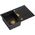 Zlewozmywak Owen OWEN 111 GraniteQ zlewozmywak z syfonem Push 2 Open 1-komorowy z/o (760x500x215| kom. 330x430) pure carbon / elementy miedziane 13241490 5904310998000
