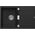 Zlewozmywak Owen OWEN 111 GraniteQ zlewozmywak z syfonem Push 2 Open 1-komorowy z/o (760x500x215| kom. 330x430) pure carbon / elementy stalowe 13241491 5904310998086