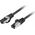 Lanberg Patchcord Lanberg S/FTP kat.8.1 3m LSZH CU fluke passed czarny 13242609 5901969440621
