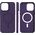 Hurtel Plecione etui MagSafe Woven Case do iPhone 13 Pro - fioletowe 13250053 9145576281093