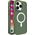 Hurtel Magnetyczne etui z MagSafe Color Matte Case do iPhone 15 - zielone 13250208 9145576280041