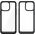 Hurtel Wzmocnione etui z elastyczną ramką do iPhone 15 Pro Max Outer Space - czarne 13250229 9145576279694