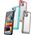 Hurtel Wzmocnione etui z elastyczną ramką do iPhone 15 Plus Outer Space - czerwone 13250665 9145576279632