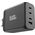 Ładowarka Silver Monkey Ładowarka GaN Silver Monkey SMA153 200W 3xUSB-C PD USB-A QC 3.0 - czarna 13252023 5900779359628