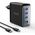 Ładowarka Joyroom Ładowarka GaN Joyroom JR-TCG04EU 100W 3x USB-C USB-A + kabel USB-C / USB-C 100W - czarna 13252051 6941237100368