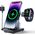 Ładowarka Joyroom Stacja ładująca 4w1 Joyroom JR-WQS02 iPhone AirPods Apple Watch składana - czarna 13252068 6956116772833