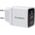 Ładowarka Choetech Ładowarka sieciowa GaN Choetech PD6051 2x USB-C PD 35W z wyświetlaczem - biała 13252090 6932112106117