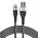 Kabel USB EverActive USB-A - USB-C 2 m Szary (CBB-2CG) 13256132 5903205773968