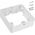 Maclean Adapter natynkowy Maclean, do panelu LED 9W, kwadratowy, 120*120*38mm, MCE378 S 13257046 5902211132509