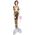 Mega Creative LALKA SYRENKA 29CM AKC CEKIN MIX4 MC 12/96/192 13275916 5904335893595