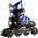 Rolki Nils Extreme NH18366A 2w1 GRANATOWE ROZM.L(39-42) ŁYŻWOROLKI Z WYM. PŁ. HOKEJOWĄ NILS EXTREME 13278218 5907695525052