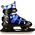Rolki Nils Extreme NH18366A 2w1 GRANATOWE ROZM.L(39-42) ŁYŻWOROLKI Z WYM. PŁ. HOKEJOWĄ NILS EXTREME 13278218 5907695525052