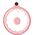 One Fitness Hula hop z obciążnikiem + licznik fh02 różowe 13283024 5907695549683