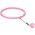 HMS ZESTAW HULA HOP HHW11 LIGHT PINK Z WYPUSTKAMI I OBCIĄŻNIKIEM + PAS BR163 BLACK PLUS SIZE HMS 13283034 5907695557701