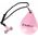 HMS ZESTAW HULA HOP HHW11 LIGHT PINK Z WYPUSTKAMI I OBCIĄŻNIKIEM + PAS BR163 BLACK PLUS SIZE HMS 13283034 5907695557701