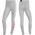 Adidas Legginsy dla dzieci adidas Essentials Linear Logo szare IC3580 164cm 13285119 4066752251585