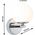 Kinkiet Paulmann Lampa ścienna łazienkowa GOVE LED 5W 400lm 3000K IP44 230V chrom satyna / metal 13295358 4000870710678