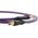 Kabel USB Melodika USB-C - USB-B 2.5 m Fioletowy (MELO-MDUCB25) 13295429 5907609009913