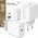 Ładowarka Art ŁADOWARKA SIECIOWA PD/QC 4.0 1x USB-C 3A 20W ART 13295838 5906721172000