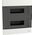 SCHNEIDERE Rozdzielnica podtynkowa Schneider 2x12 IP40 IK07 Easy9 EU EZ9EU-2-12-PT-T EZ9EUA212 biała drzwi transparentne 13296315 3606486369999
