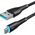 Kabel USB Joyroom USB-A - USB-C 1 m Czarny (JYR894) 13299189 6956116759742