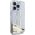 Guess Guess GUHCP15LLFCSEGT iPhone 15 Pro 6.1" transparent hardcase Liquid Glitter Gold Stripes 13300731 3666339223960