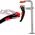 ARTPOL ŚCISK STOLARSKI  80x 250mm STALOWY KUTY + ZAPADKA 13303441 5902623245125