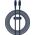 Kabel USB Baseus USB-C - USB-C 2 m Niebieski (P10319800321-04) 13307585 6932172655532