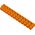 Pawbol Listwa zaciskowa Pawbol E.4032P 12-torowa PS-4 mm2 pomarańczowa 13307845 5908289623239