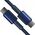 Kabel USB Baseus USB-C - USB-C 1 m Niebieski (BSU4879) 13307866 6932172655594