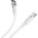 Kabel USB Techly USB-C - USB-C 1 m Biały (ICOC-MU4-40G240W1) 13308001 8059018365870