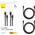 Kabel USB Baseus Kabel Baseus Cafule USB-C / USB-C 100W 2m [2 PACK] 13316815 6932172657444