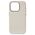Decoded Decoded Leather Backcover for iPhone 15 Pro Max Clay 13317171 8720593010621