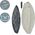 Leitz Pi�ka do siedz. 55cm Leitz Ergo j.szara 13320797 4002432134748