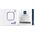 Dux Ducis DUX DUCIS szkło FLAS hartowane z ramką do Apple Watch Ultra / Ultra 2 49 mm srebrne 13320893 6934913025635