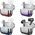 Słuchawki Hoco HOCO słuchawki bezprzewodowe bluetooth TWS ANC+ENC EQ16 niebieskie 13331789 6942007619127