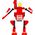 ALLEBLOX KLOCKI KONSTR ALLEBLOX ROBOT 65EL 15X10X5  PUD1 13332596 5904335831054