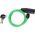 Dunlop Dunlop - Zapięcie do roweru spiralne na klucz 90 cm (Zielony) 13335079 5904501203241